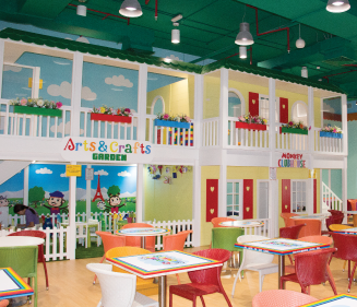 Kids Indoor Softplay Area Life Size Clubhouse Image