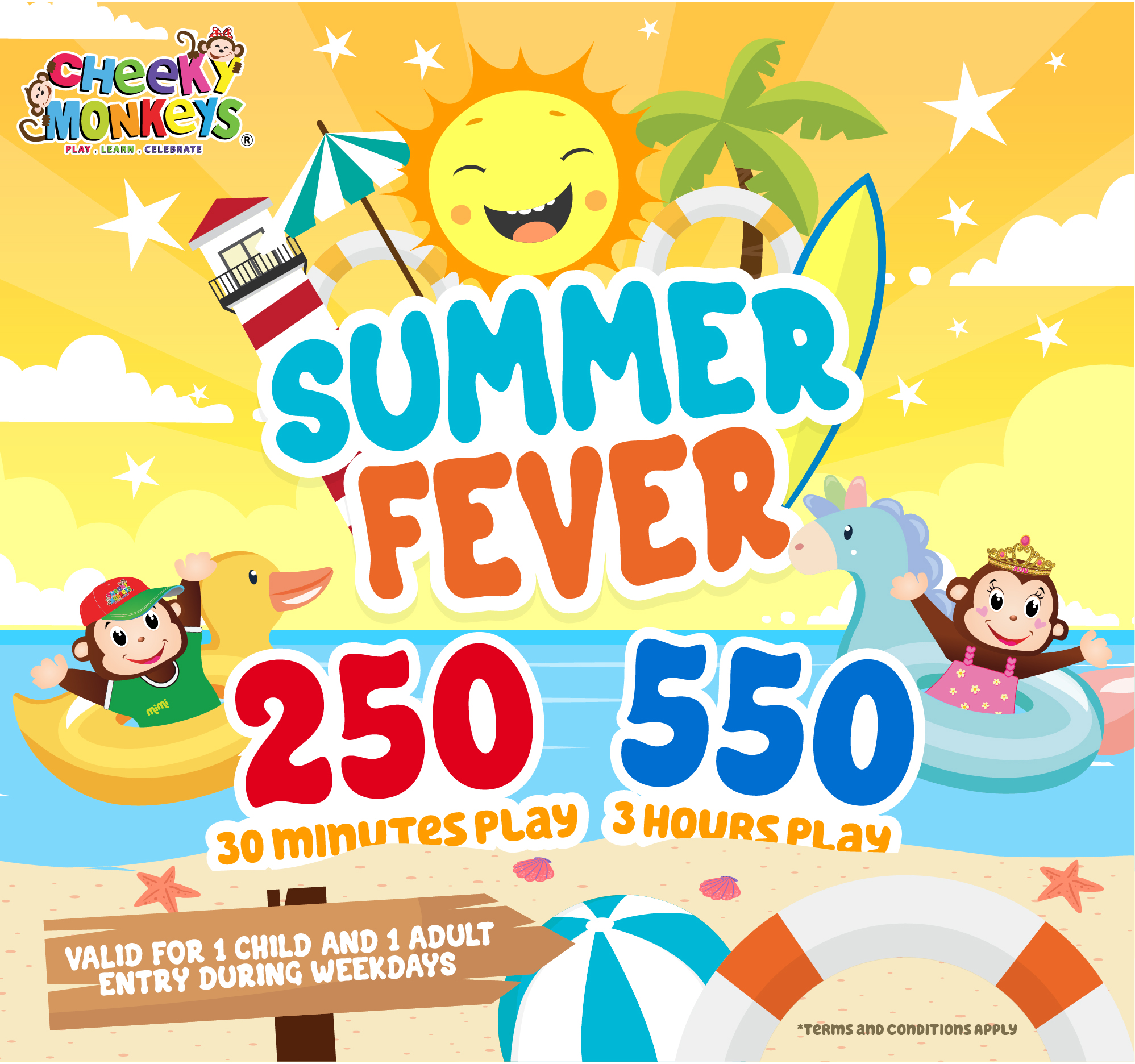 Cheeky Monkeys Philippines - Summer Fever